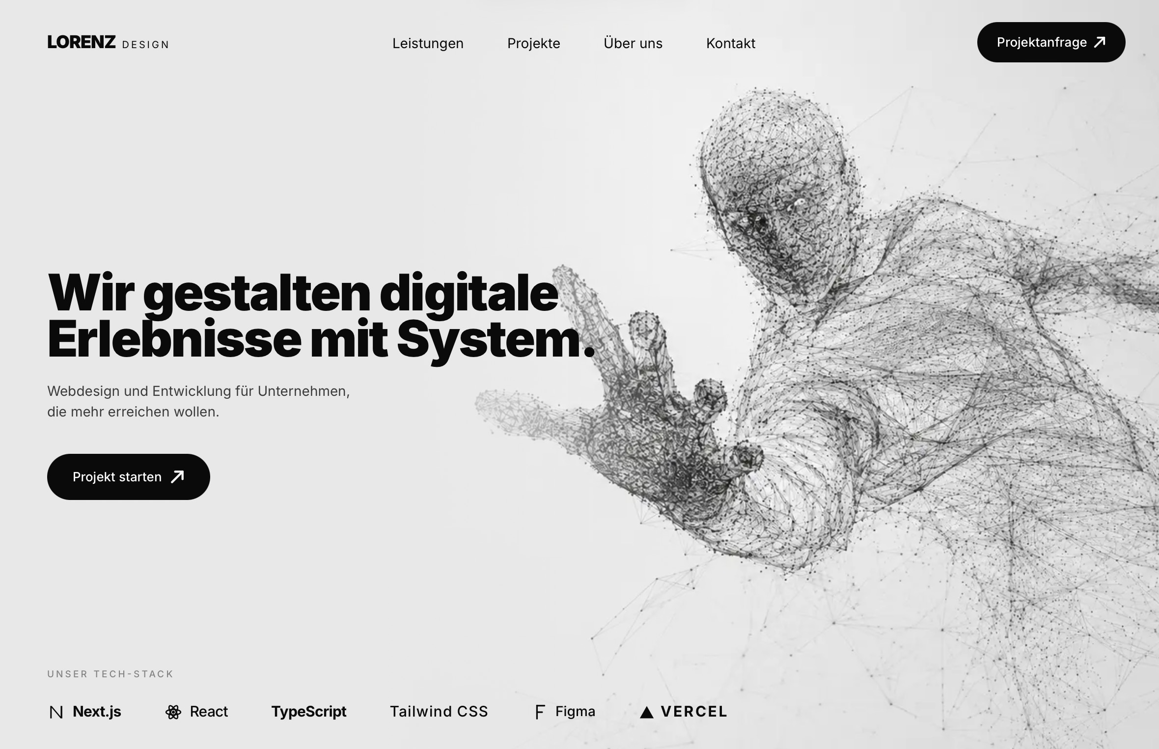 Lorenz Web Solutions Website Vorschau