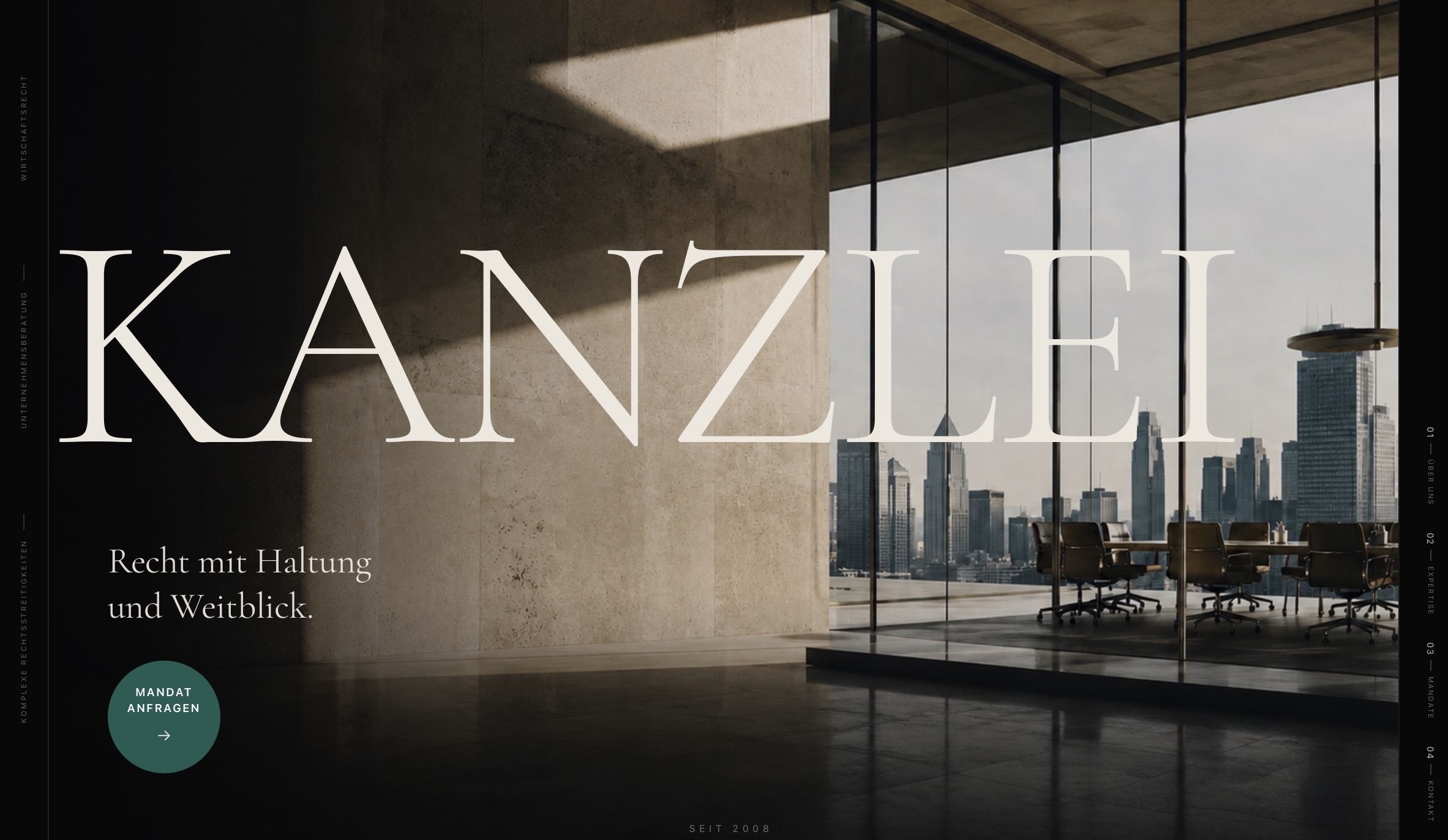 Kanzlei Website Website Vorschau